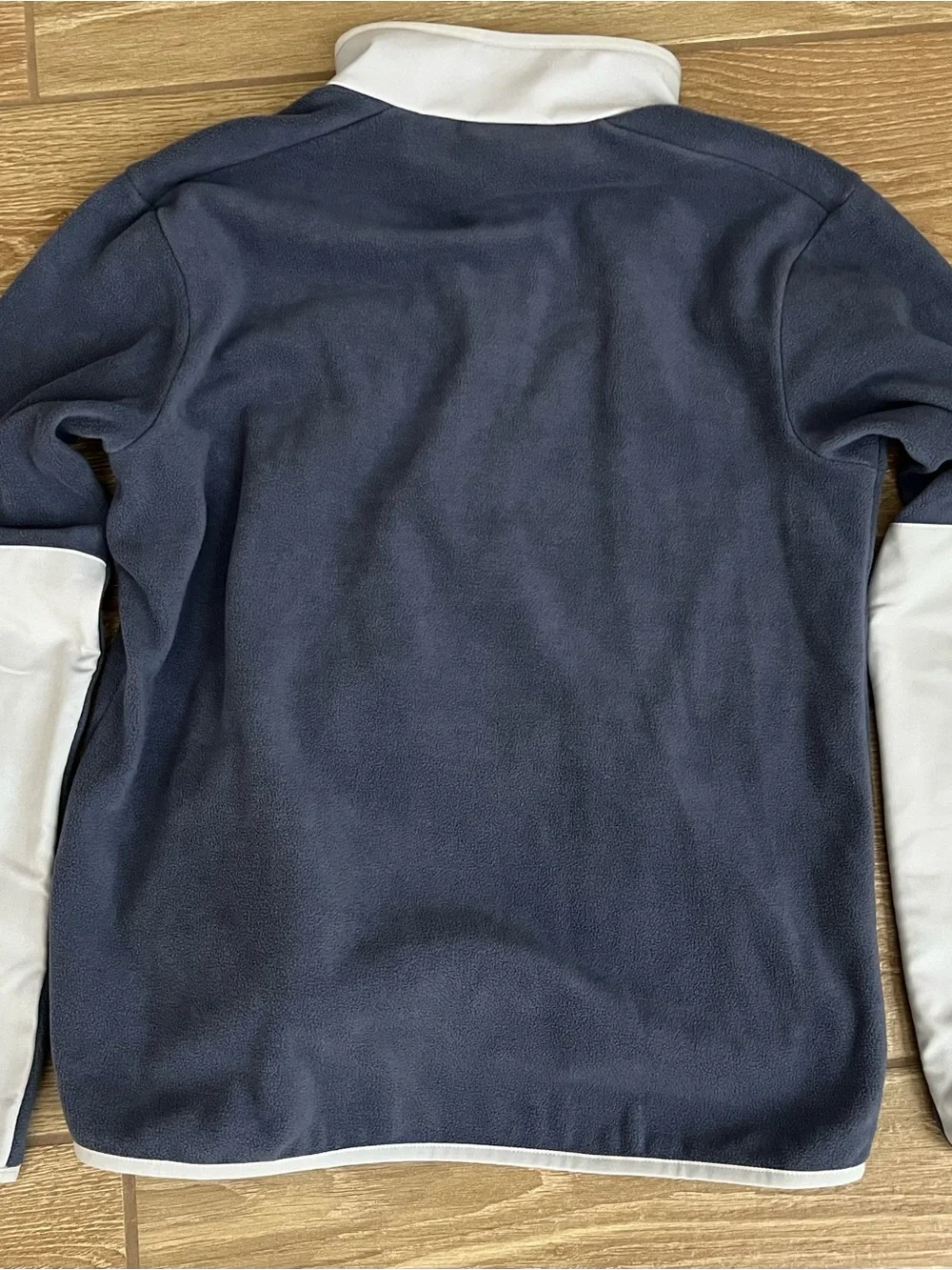 Nike Women's Purple and White 1/2-Zip Therma-FIT Pullover